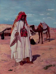 Sir Richard Burton (1821-90) en Tenue Arabe, 1854